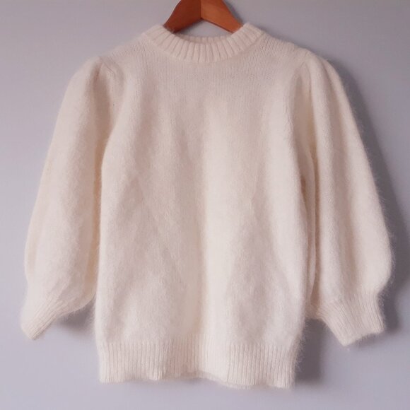 Anine Bing Tops - Anine Bing Angora Crewneck Sweater XS